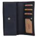 Dámska kožená peňaženka Lagen Carlas - tmavo modrá