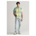 KOŠEĽA GANT REG COLORFUL MADRAS SS SHIRT LEMONADE YELLOW