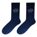 Bratex Man's Socks KL424 Navy Blue