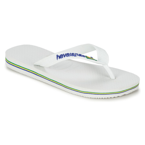 Havaianas  BRASIL LOGO  Žabky Biela