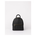 O My Bag Amsterdam -  Ivy Mini Backpack Black Soft Grain Leather - kožený batoh