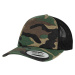 Camo Trucker Beanie woodcamo/blk