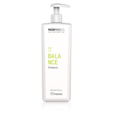 Framesi Morphosis Balance čistiaci šampón pre mastné vlasy a vlasovú pokožku