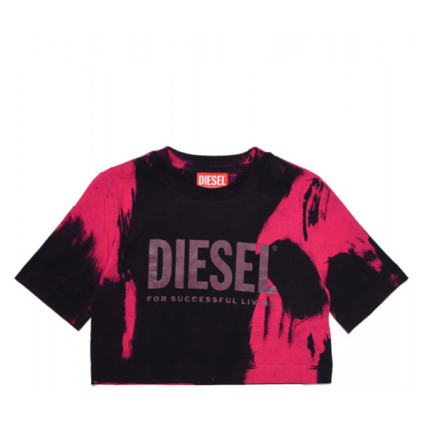 Tričko Diesel Trecrowt&D T-Shirt Červená