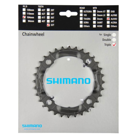 SHIMANO prevodník - ALIVIO M430 32 - čierna