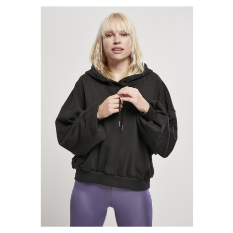 Women's Organic Oversized Terry Hoody Black Urban Classics