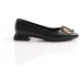 DGN 2810 Women's Round Buckle Flats