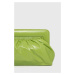 Kožená listová kabelka Gestuz zelená farba