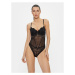 Hunkemöller Body Kattreya 202761 Čierna Sexy Straight Fit