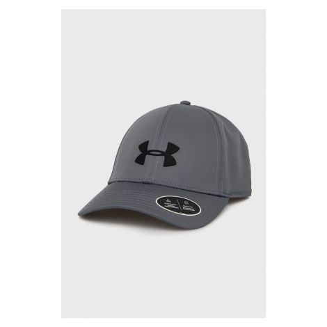 Čiapka Under Armour 1369781-001, šedá farba, jednofarebná