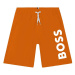 Detské plavkové šortky BOSS oranžová farba