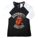 The Rolling Stones tričko Tour 78 Čierna/biela