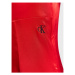 Calvin Klein Jeans Koktejlové šaty J20J220386 Červená Regular Fit