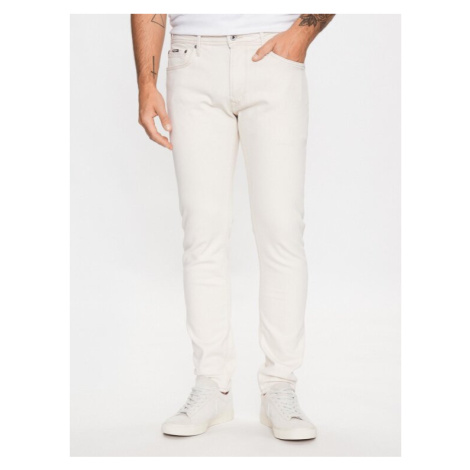 Pepe Jeans Džínsy Stanley PM20632 Biela Skinny Fit