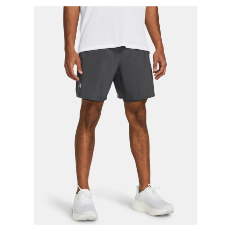 Under Armour Shorts UA LAUNCH 7'' 2-IN-1 SHORTS-GRY - Men