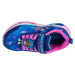 Modro-ružové dievčenské tenisky Skechers Snuggle Sneaks - Skech Squad 302214L-NVMT