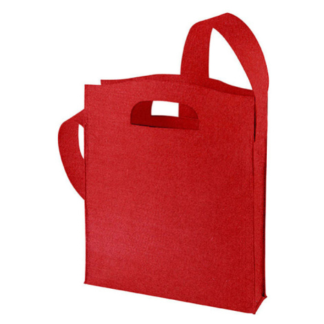 Halfar Plstená nákupná taška HF7536 Dark Red