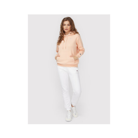 Champion Mikina Embroidery 115479 Oranžová Relaxed Fit