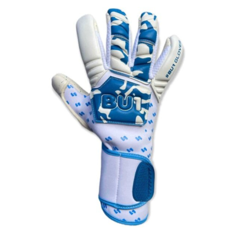 BU1 ONE BLUE NC JR Detské futbalové brankárske rukavice, modrá, veľkosť