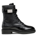 Calvin Klein Členková obuv Combat Boot W/Hw HW0HW01360 Čierna