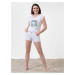 White Denim Shorts ORSAY - Women