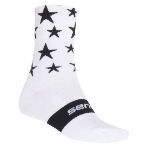 Ponožky SENSOR Stars bielo-čierne