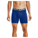 Under Armour Charged Cotton 6In 3 Pack Royal