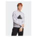 Adidas Mikina Future Icons Badge of Sport Crew Sweatshirt IC3743 Fialová Regular Fit