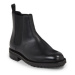 Calvin Klein Členková obuv s elastickým prvkom Chelsea Boot HM0HM01229 Čierna