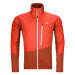 Ortovox bunda Westalpen Swisswool Hybrid Jkt M cengia rossa