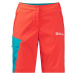 Jack Wolfskin Glastal Shorts W Tango Orange Šortky