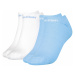 CALVIN KLEIN - 2PACK gripper leanne light blue členkové ponožky