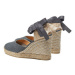 Castañer Espadrilky Carina/8/032 021767 Sivá