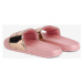 Coqui Cleo Dámske šľapky 7062 Powder pink/Metallic pink