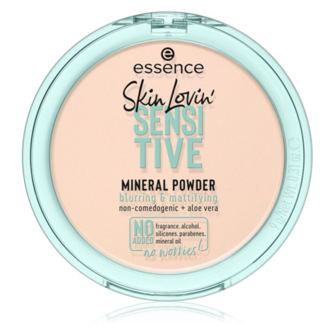 essence Skin Lovin' Sensitive minerálny púder