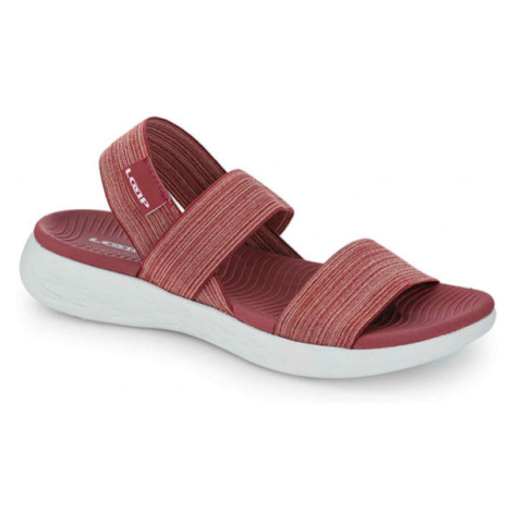 Loap HAIDE Dámske voľnočasové sandále, červená, veľkosť