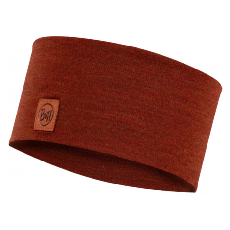 Buff čelenka Merino Wide solid sienna