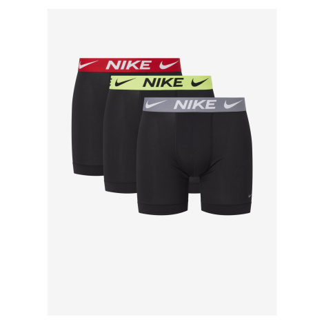 Boxerky pre mužov Nike - čierna, sivá, žltá, červená