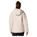 SMOTANOVÁ DÁMSKA PREŠÍVANÁ BUNDA COLUMBIA WESTRIDGE HOODED DOWN JACKET 2051265279