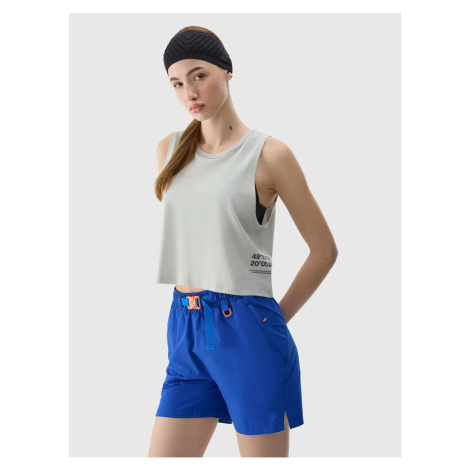 Women's cropped tank top 4F