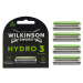 Wilkinson Sword Hydro3 Skin Protection Black Edition náhradné hlavice