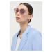 Slnečné okuliare Michael Kors dámske, ružová farba