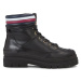 Tommy Hilfiger Outdoorová obuv Corporate Feminine Outdoor Boot FW0FW07501 Čierna