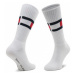 Tommy Hilfiger Súprava 3 párov vysokých ponožiek unisex 100002978 Biela