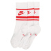 Nike Sportswear Ponožky  červená / biela