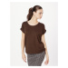 ONLY Tričko &#039;ONLMoster&#039;  tmavohnedá