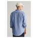 KOŠEĽA GANT SLIM LINEN SHIRT RICH BLUE