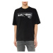 Tričko Diesel T-Wash-Poff T-Shirt Čierna