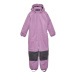 Dievčenský zimný overal COLOR KIDS Coverall W. Contrast, argyle purple