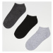 Ponožky Moodo Z-SK-3608 graphite 3P